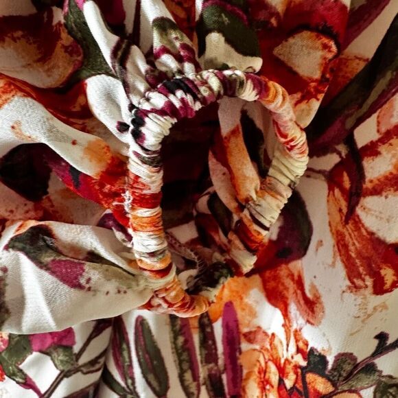 Show Me Your Mumu Jamie Tunic Lined Bohemian Multicolor Floral SZ XS #2392 - Picture 8 of 14